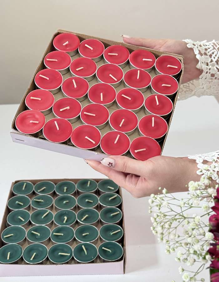 شمع وارمر بسته 50 عددی