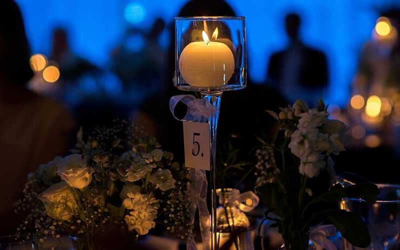 شمع مناسب برای مجلس عروسی