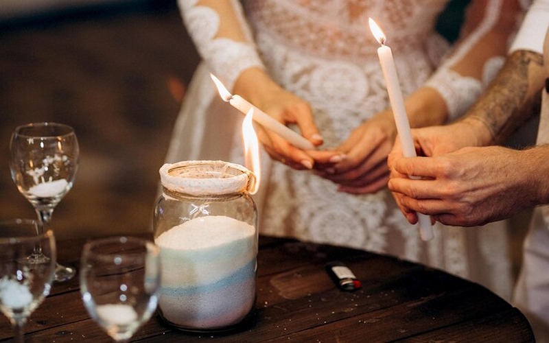 شمع مراسم عروسی