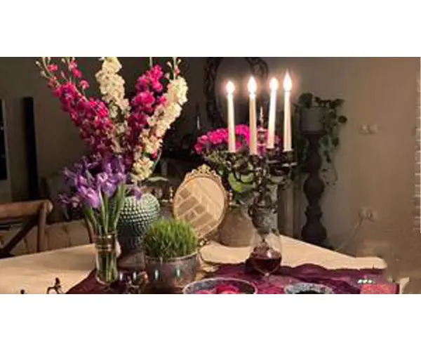 شمع دکوری برای عید