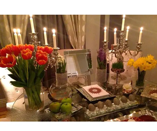 شمع دکوری برای عید