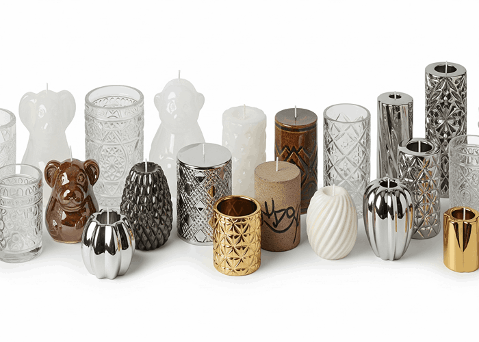 انواع مدل‌های قالب شمع سازی