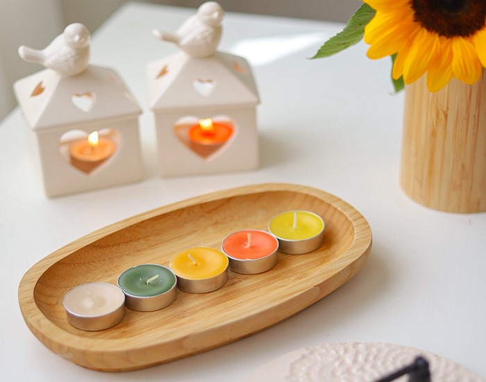 استفاده از شمع های وارمر و رو آبی در خانه