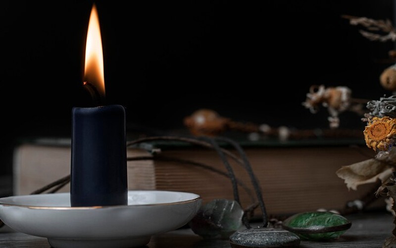 عکس شمع سیاه مراسم ختم