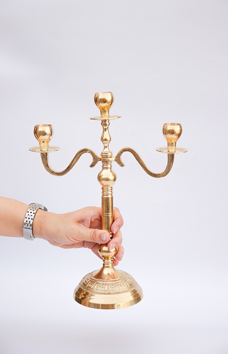 خرید جاشمعی سه شاخه