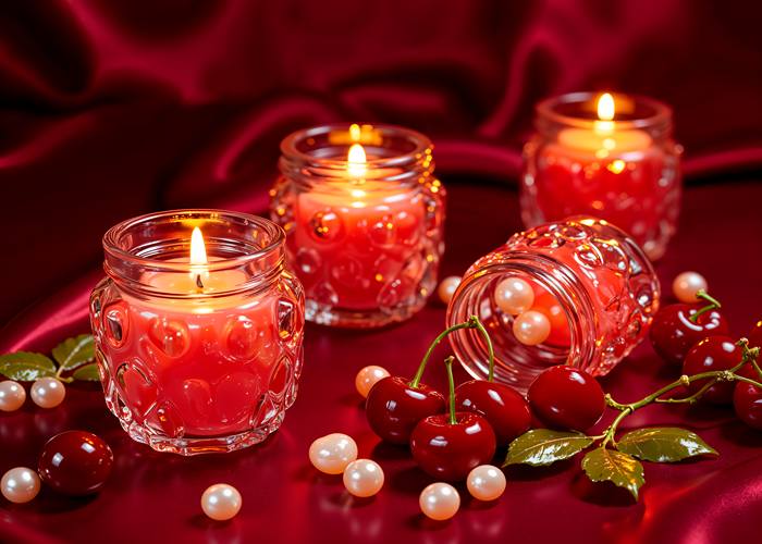 شمع آرایی برای شب یلدا