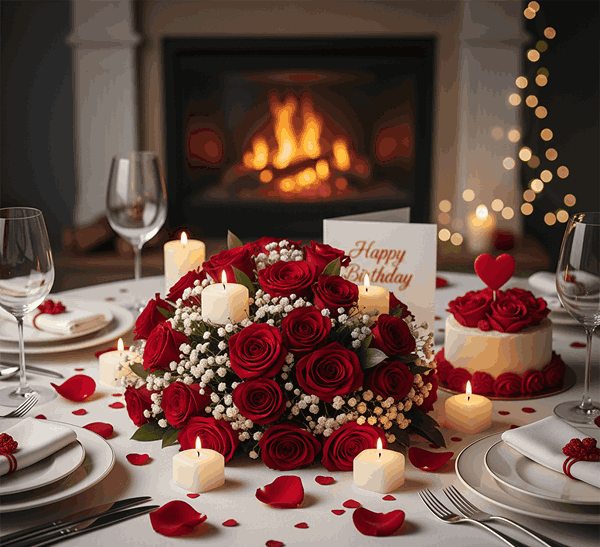 گل آرایی با استفاده از شمع