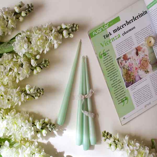 ساخت شمع بدون پارافین