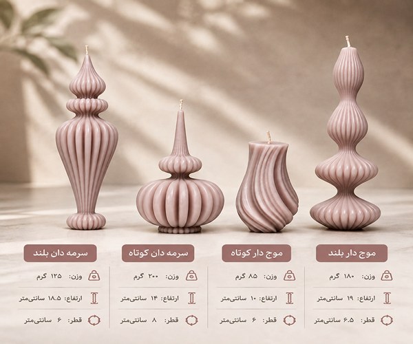 شمع دکوراتیو مراکشی - Image 5